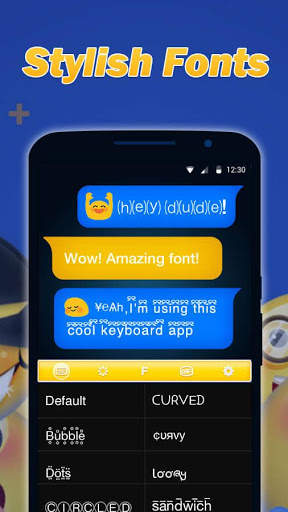 Face Emoji Keyboard Theme for Android screenshot 3