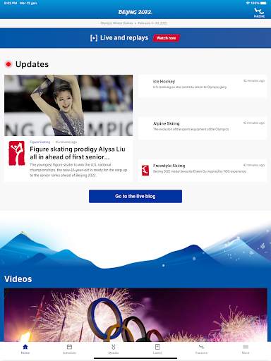 Olympics screenshot 1