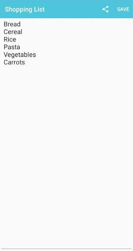 Shopping List Appication screenshot 7
