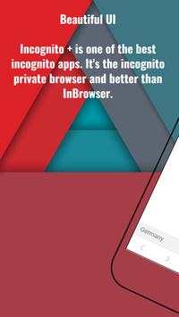 Incognito  browser fast private anonymous Browser screenshot 1