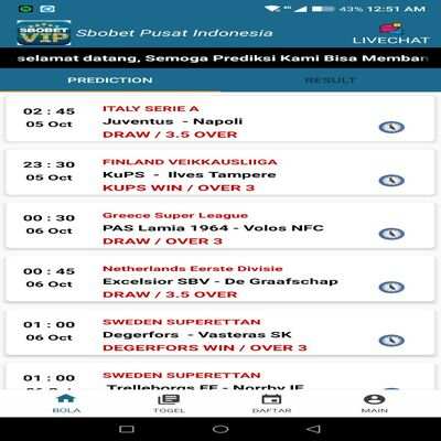 SBOBET VIP Betting TIPS ( Bola - Togel ) screenshot 2