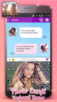 Photo Emoji Keyboard Theme screenshot 1