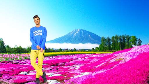 Flower Hill Pics Editor-Frames screenshot 5