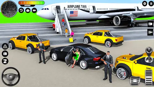 Crazy Car Driving: Taxi Games screenshot 6