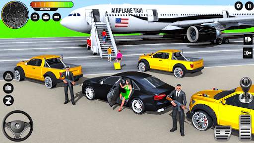 Crazy Car Driving: Taxi Games screenshot 6