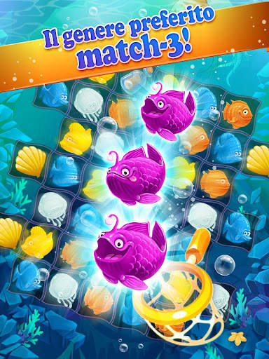 Mermaid -puzzle match-3 tesori screenshot 15