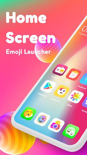 iLauncher Emoji & Emotion Launcher 2019 screenshot 1