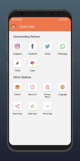 Social Tube - All Social Video Downloader screenshot 1