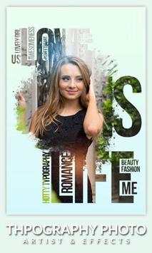 Typography Photo Artist Effects screenshot 5