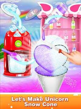 Unicorn Snow Cone - Rainbow Princess screenshot 3