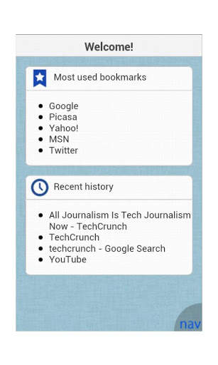 Xtravo Browser screenshot 1