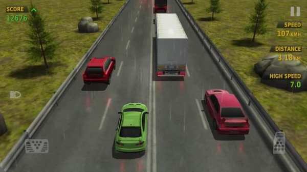 Crazy Traffic Racing Simulator 3D screenshot 1