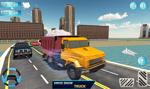 Mega Snow Excavator Machine Simulator 20 screenshot 10