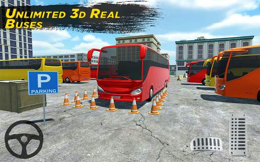 Heavy Bus Parking Simulator Game 2019 screenshot 13