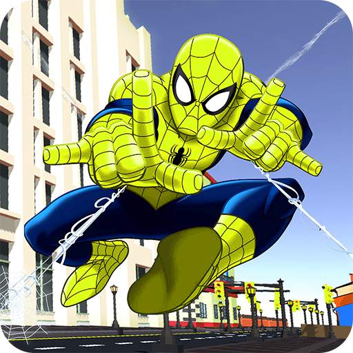 Incredible Flying Superhero Spider City Rescue 1.0