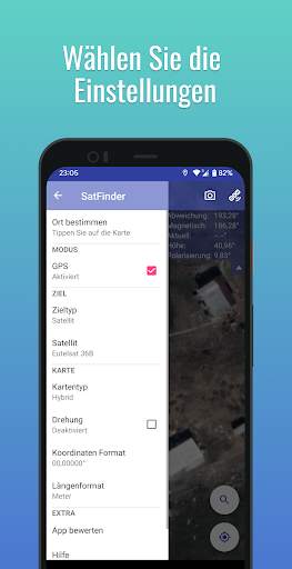 SatFinder (DishPointer) screenshot 1