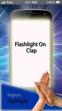 Flashlight On Clap – Newest Flash On Clap screenshot 4