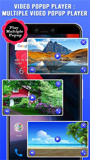 Video Popup Player-Multiple Video Popup Player स्क्रीनशॉट 3