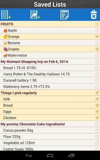 Shopping List for Grocery screenshot 3
