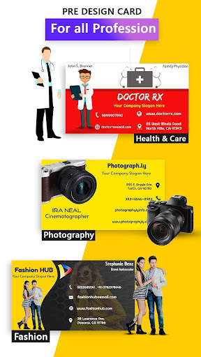 Digital Business Card Maker screenshot 3