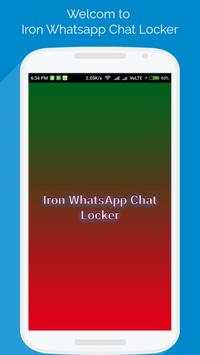 Iron WatsApp Chat Locker screenshot 1