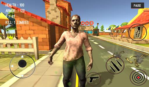 Zombie Killing City Shooting Trigger Strike screenshot 1