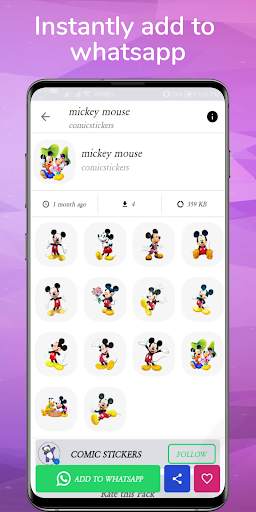 Animated Stickers For WhatsApp, Telegram & Signal screenshot 3