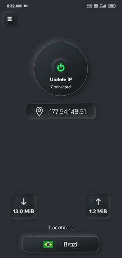 Brazil VPN Proxy-A Fast, Unlimited, Free VPN Proxy screenshot 1