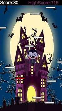 Ninja  Hero and  Vampire Hero Jump - Halloween screenshot 2