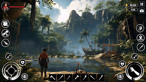 Hero Jungle Adventure Games 3D screenshot 2