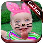 Cat Face Snap Filter Effect &amp; Stickers icon