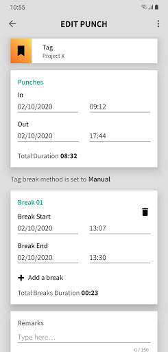 Clock Punch screenshot 4