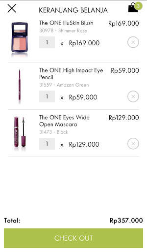 Oriflame Makeup Wizard screenshot 3