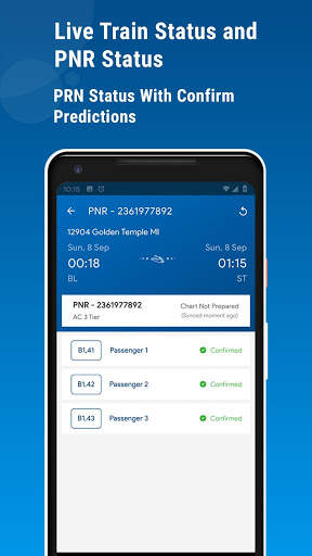 Live Train Status, PNR Status: Indian Railway Info screenshot 3