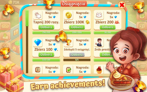 Idle Sweet Bakery Empire - Pastry Shop Tycoon 🧁🍩 screenshot 5