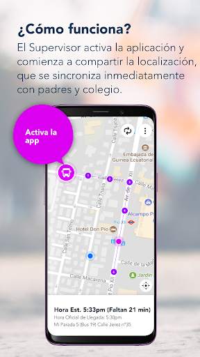 Wola Schools: monitorea la ruta escolar en directo screenshot 3