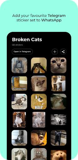 Stickersync — Unofficial Telegram to WhatsApp sync screenshot 2
