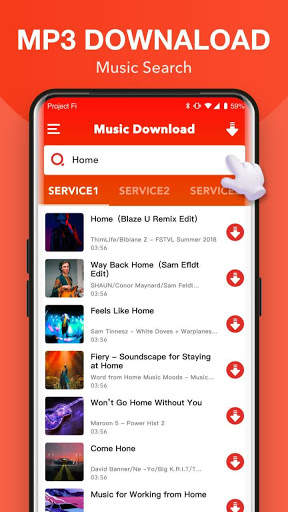 Free MP3 Sounds - Download Music MP3 screenshot 1