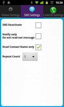 Talking SMS free screenshot 4