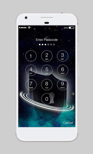 Lock Screen-Glaxy Lock Security HD Wallpaper screenshot 2