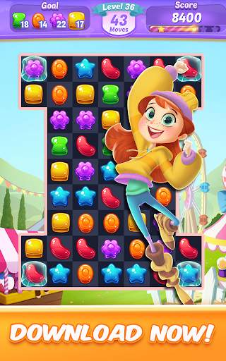 Cookie Rush Match 3 स्क्रीनशॉट 5