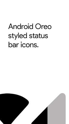 Oreo Status Bar Icons Komponent screenshot 1