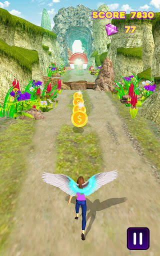 Royal Princess Running Game - Jungle Run screenshot 5
