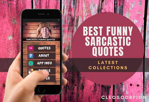 Best Funny Sarcastic Quotes and Sayings screenshot 1