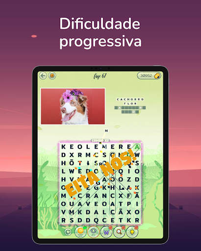 Caça Palavra com Fotos screenshot 11