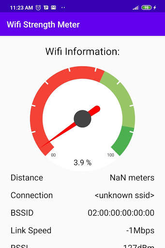 Wifi Strength Meter screenshot 1