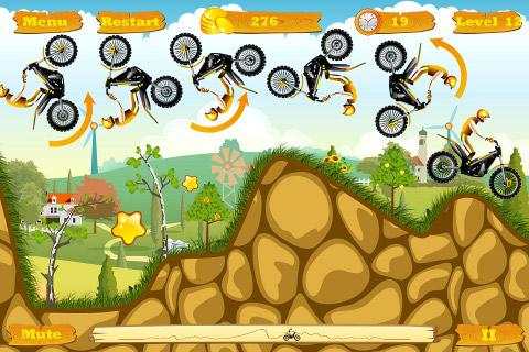 Moto Race Pro -- physics motorcycle racing game screenshot 2
