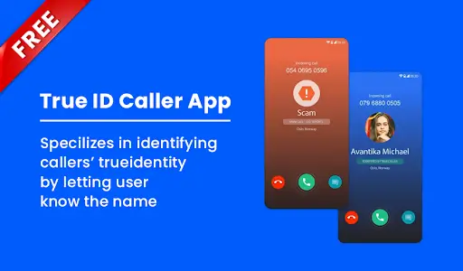 True ID Caller : Phone Caller ID App for Android screenshot 1