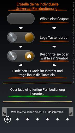 RCoid free - IR Fernbedienung screenshot 1
