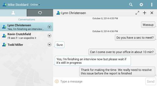 Micro Focus Messenger 9 تصوير الشاشة
